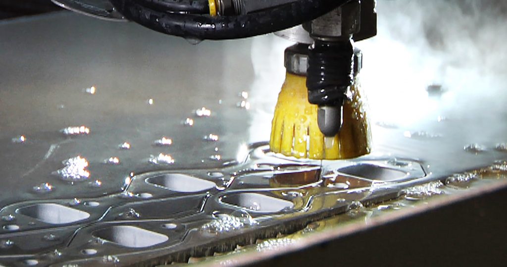 precision waterjet cutting steel Auckland